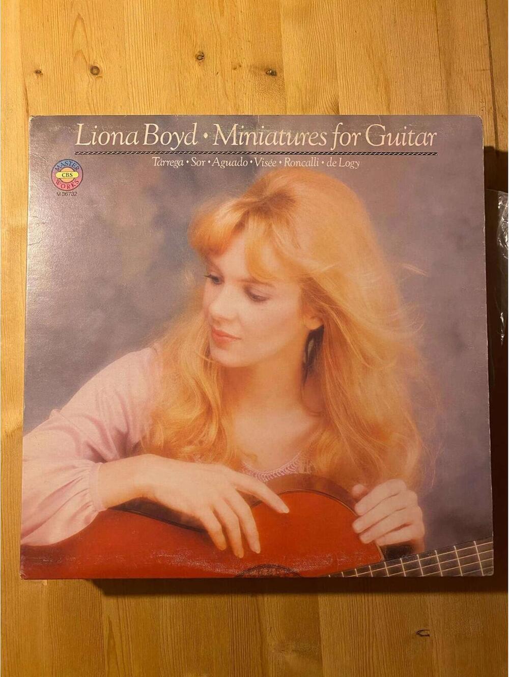Liona Boyd – Miniatures For Guitaar Vintage 33rpm VG+ AB29